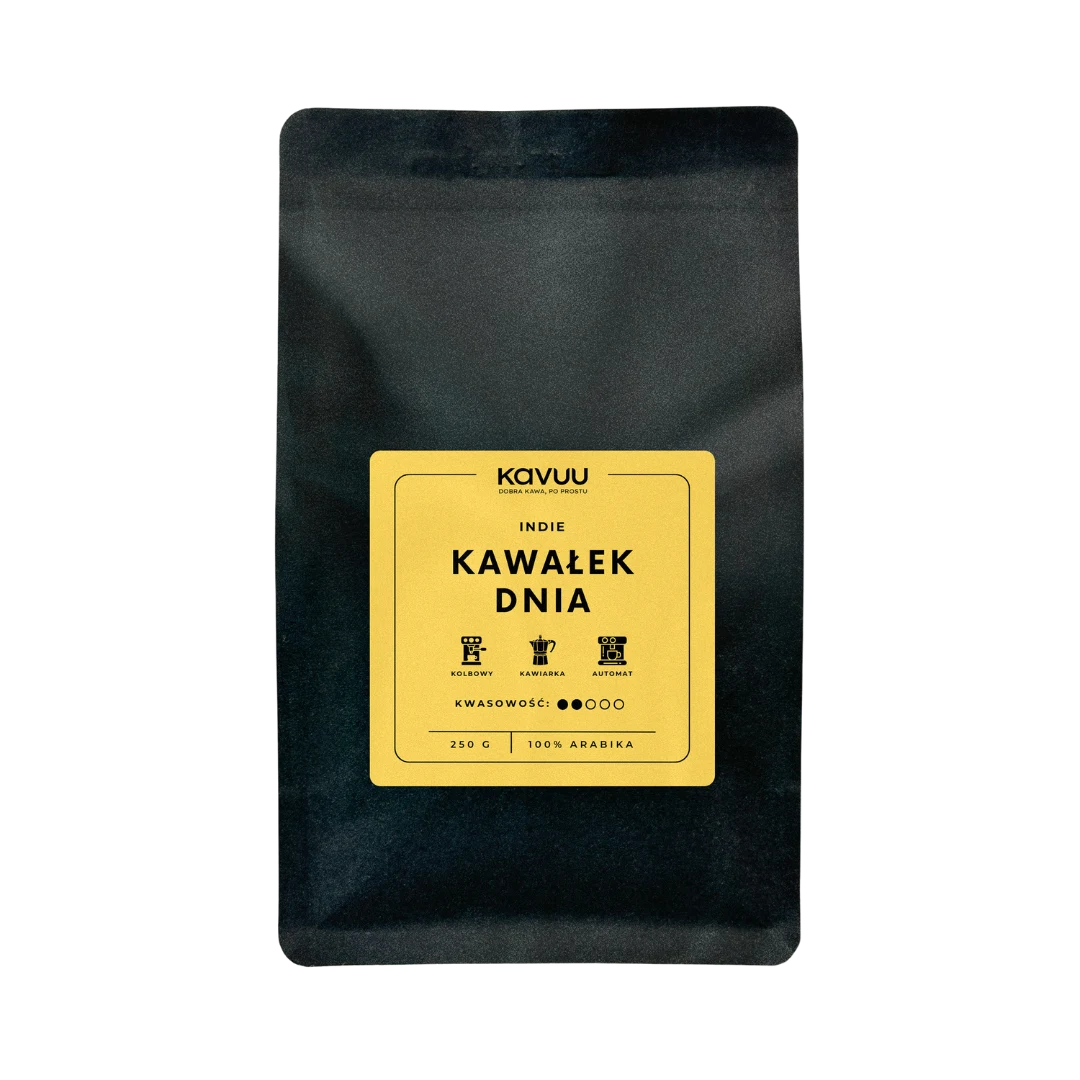 opakowanie kawałek dnia kawa ziarnista